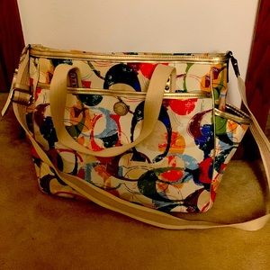Coach diaper bag